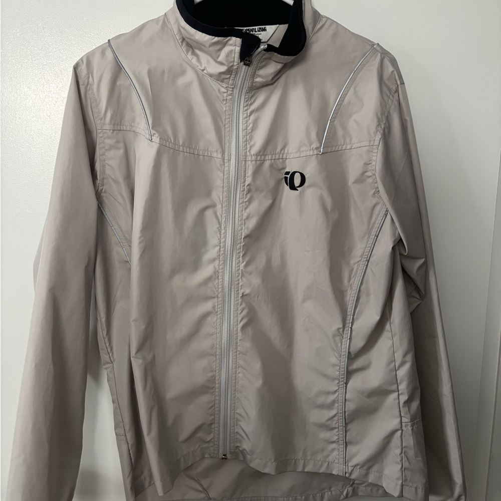 Vintage ‘02 Pearl Izumi Women’s XL Beige Jacket - Picture 1 of 9